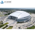 Vorgefertigter Weltraumrahmen Stahlstahl Basketball Stadium Bauprefab Gymnssium